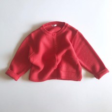디그린 아동용 느엘 봄 포켓 가디건