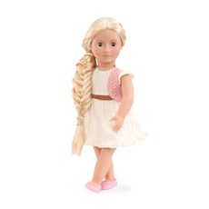 오지돌스 롱 헤어 피비 아기인형, 혼합 색상, 1개