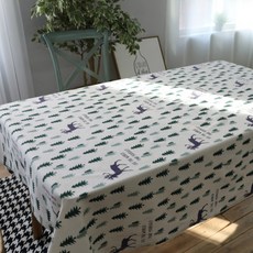 이코디 Ikodi 天然鹿 TC 桌布, 混色, 60 x 60 厘米