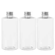 투명 음료용기 알루미늄 실버캡 AC520, 520ml, 3개