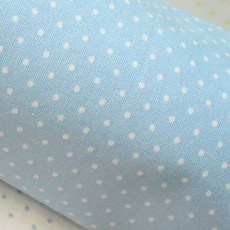 Leuhome 小圓點布料, 藍色, 1個