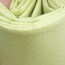 Leuhome 小圓點布料, 綠色, 1個