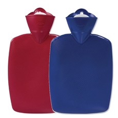 HUGO FROSCH 熱敷袋 經典 1.8L 藍色+熱敷袋 經典 1.8L 紅色, 1套