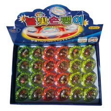 재미존 야광 불빛 손팽이 24p, 혼합 색상