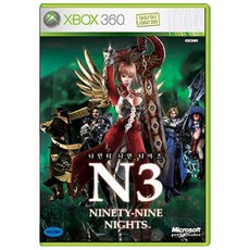XBOX 360 N3 나인티 나인 나이츠 한글판 게임 타이틀