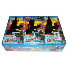 재미존 2발 다트총 장난감 12p, 혼합 색상, 1개