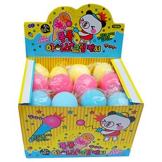 재미존 퐁퐁 아이스크림 펀치 장난감 12p, 혼합 색상, 1개