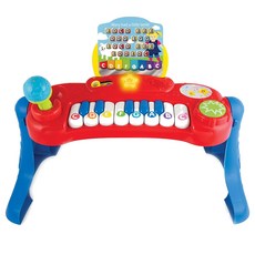 윈펀 비트밥 베이비 뮤직센터 악기놀이 완구, 혼합 색상, 1개