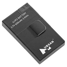 협산 X4 Pro Lipo 650mah 3.7V 1S Camera Battery 드론용 배터리 H109S-59, 1개