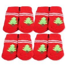 도그아이 양말 2족 세트, 트리, 1개