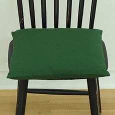 簡約素色靠墊套, 哈利深綠色