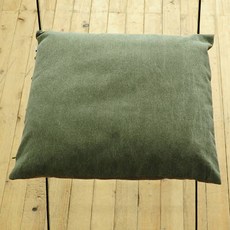 復古素色坐墊套, 復古深卡其色