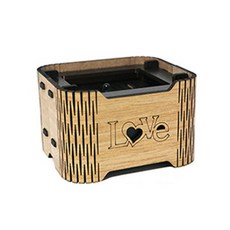 지티글로벌 WOO애 LED 베이스 DIY 무드등, LOVE 2, 1개