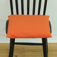 簡約素色靠墊套, 哈利深橙