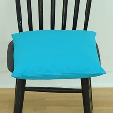 簡約素色靠墊套, 哈利天藍色