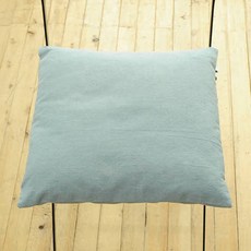 復古素色坐墊套, 復古柔和的藍色