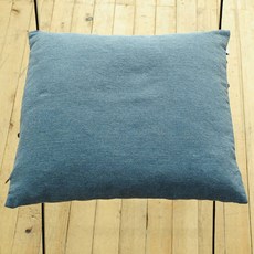 復古素色坐墊套, 復古軟海軍