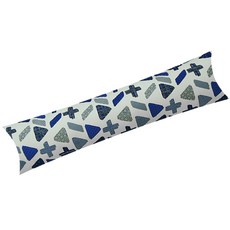 Home&Sleep Hayden純棉身體枕頭套, 藍色