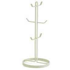 OSLO 多功能樹木造型瀝水杯架, 白色的, 1個