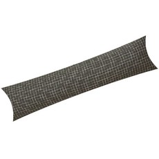 Home&Sleep純棉Cantata身體枕頭套, 木炭