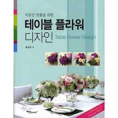 테이블 플라워 디자인(식공간 연출을 위한), 예신