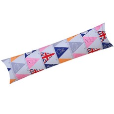 長條棉質靠枕, 粉色的