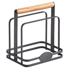 OSLO 砧板收納架, 黑色的, 1個
