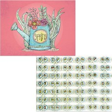 벨라 실리콘 식탁매트 2p 나사 세트, 나사, 화분09, 385 x 285 mm, 두께 1mm, 2개