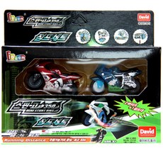 데이비드토이 스핀고 점프세트 미니오토바이 완구, 랜덤 발송, 1개