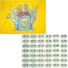 벨라 실리콘 식탁매트 2p 나사 세트, 나사, 화분05, 385 x 285 mm, 두께 1mm, 2개