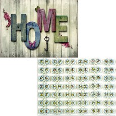 벨라 실리콘 식탁매트 2p 나사 세트, 나사, 홈, 385 x 285 mm, 두께 1mm, 2개