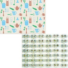 벨라 실리콘 식탁매트 2p 나사 세트, 나사, 조리기구, 385 x 285 mm, 두께 1mm, 2개