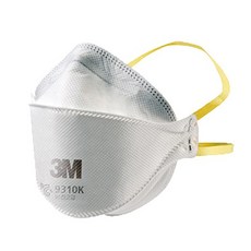 3M 2級面部過濾式防塵口罩 9310K, 20個