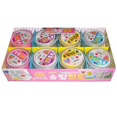 재미존 솜털 점토 16p, 혼합 색상, 90g, 1개