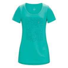 아크테릭스 여성용 블럭 SS 면 티셔츠 19015