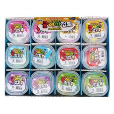 재미존 2color 클레이점토 24p, 혼합 색상, 90g, 1개