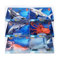 海洋動物公仔 6入, 1套