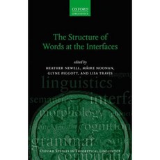 The Structure of Words at the Interfaces Hardcover, Oxford University Press, USA