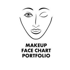 Makeup Face Chart Portfolio: No Lines Edition Paperback, Createspace Independent Publishing Platform