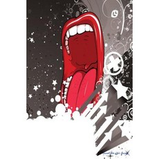 Journal Your Life's Journey: Concert Mouth Lined Journal 6 X 9 100 Pages Paperback, Createspace Independent Publishing Platform