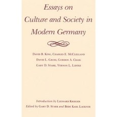 Essays on Culture and Society in Modern Germany Hardcover, Texas A&M University Press