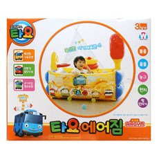 아이플러스 꼬마버스 타요 에어짐 볼풀, 혼합 색상, 1개