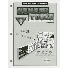 Britannica Mathematics in Context Number Tools Workbook Paperback, Holt McDougal