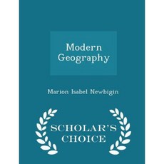 Modern Geography - Scholar's Choice Edition Paperback