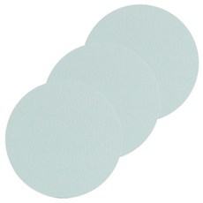 블럭마트 규조토 컵받침 겸 비누받침 원형 3p, 민트, 3개