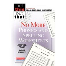 No More Phonics and Spelling Worksheets Paperback, Heinemann Educational Books