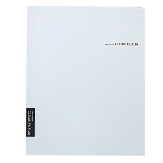 핑크풋 4500 투컬러 A4 클리어 파일, 랜덤 발송, 1개