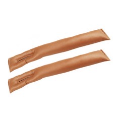 이모션 차량용 사이드 틈새 노드랍쿠션, 브라운, 2개