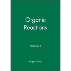 Organic Reactions Volume 8 Hardcover, Wiley-Interscience