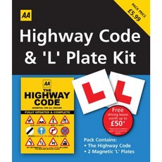 Highway Code & L Plate Pack Paperback, AA Publishing